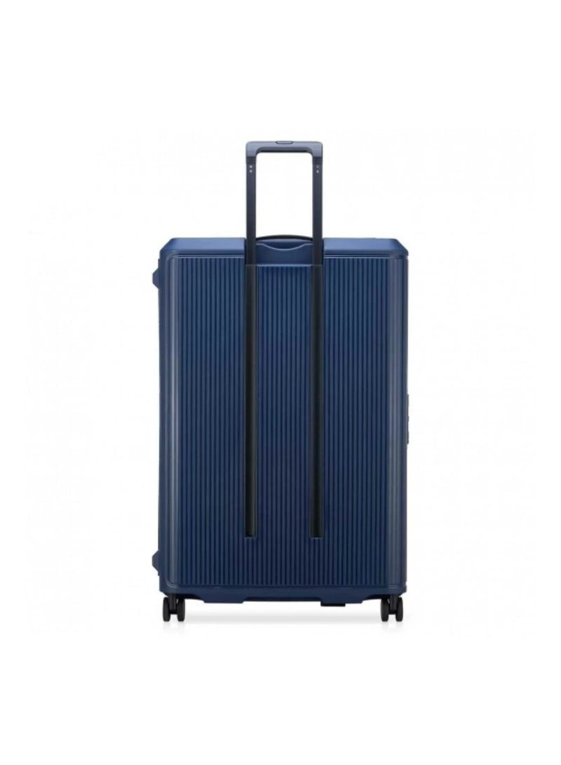 DELSEY Paris Securitech Stone 82cm Hardcase Luggage Trolley Case 4 Double Wheels - Navy - Image 4