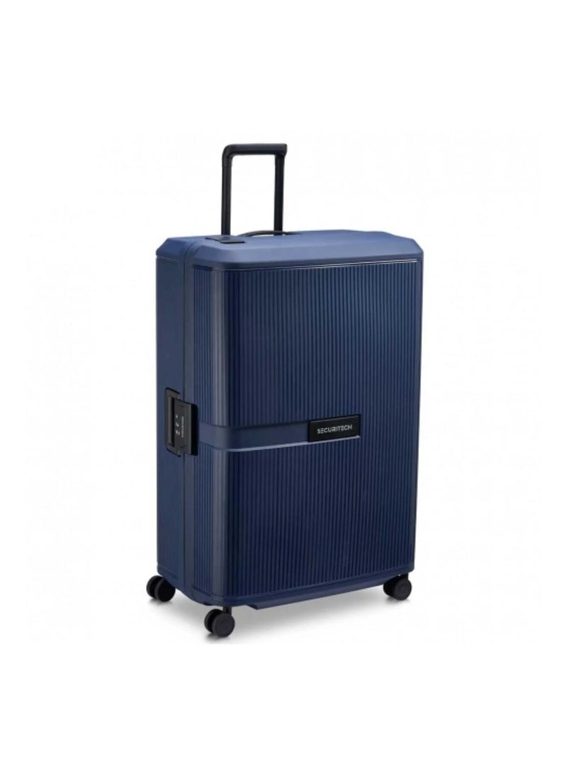 DELSEY Paris Securitech Stone 82cm Hardcase Luggage Trolley Case 4 Double Wheels - Navy - Image 2