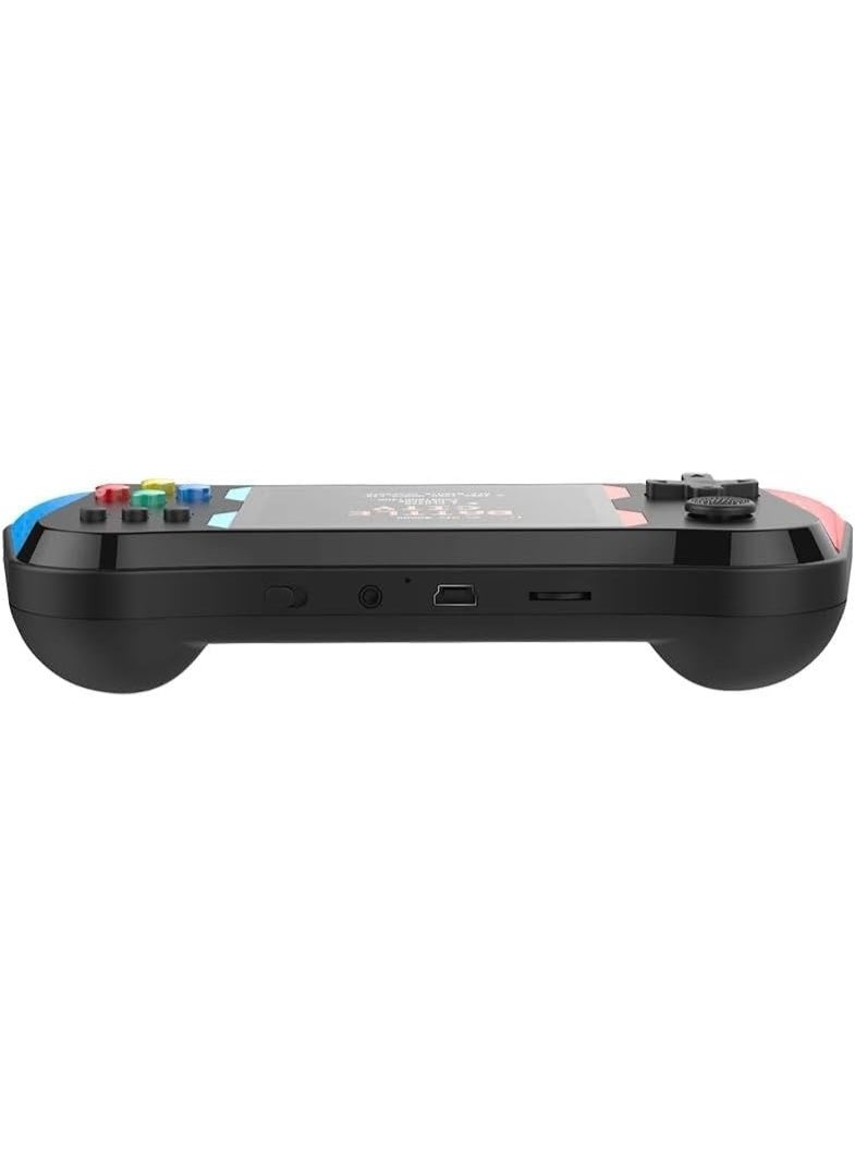 MUNTAQI Handheld Game Console X7M – 500 Classic Games in 1, 4.3'' Large Screen Portable Gaming Console for Kids & Adults, Built-in Gamepad, Support for External Controller, Rechargeable Retro Game Player - Image 3