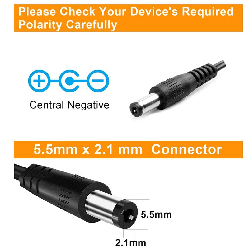 WUKUR Replacement for Boss 9V PSA Adapter Guitar Pedal Power Supply Compatible with Boss PSA-120S ME-80 ME-70 ME-25 ME-50B GT-100 GT-1 GT-10 AD-10 BR-80 BR-600 DB-88 DB-90 CE-2B RE-20 RC-1 RC-3 - Image 5