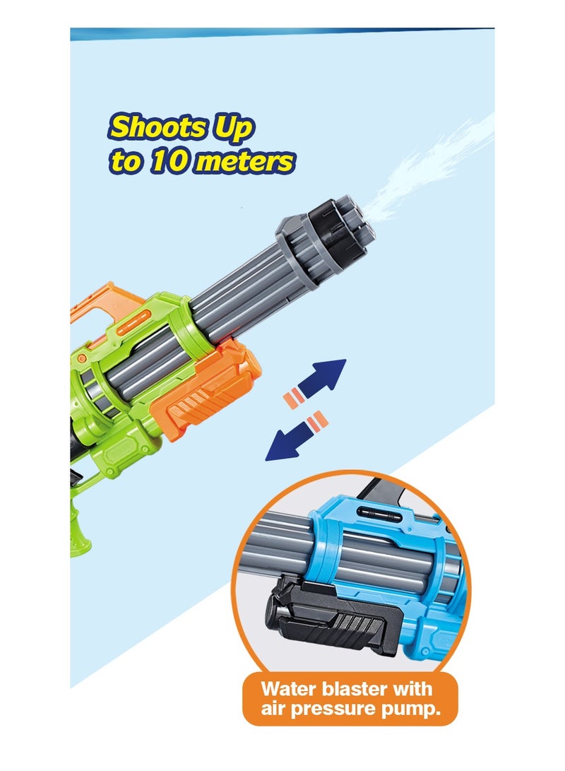 Mondo, Aqua Quest Water Gun , Assorted 1 Piece (Style & Color May Vary) Water Blaster Water Game Summer Toys Perfect gift for Kids and Toddlers, 68cm - Image 5