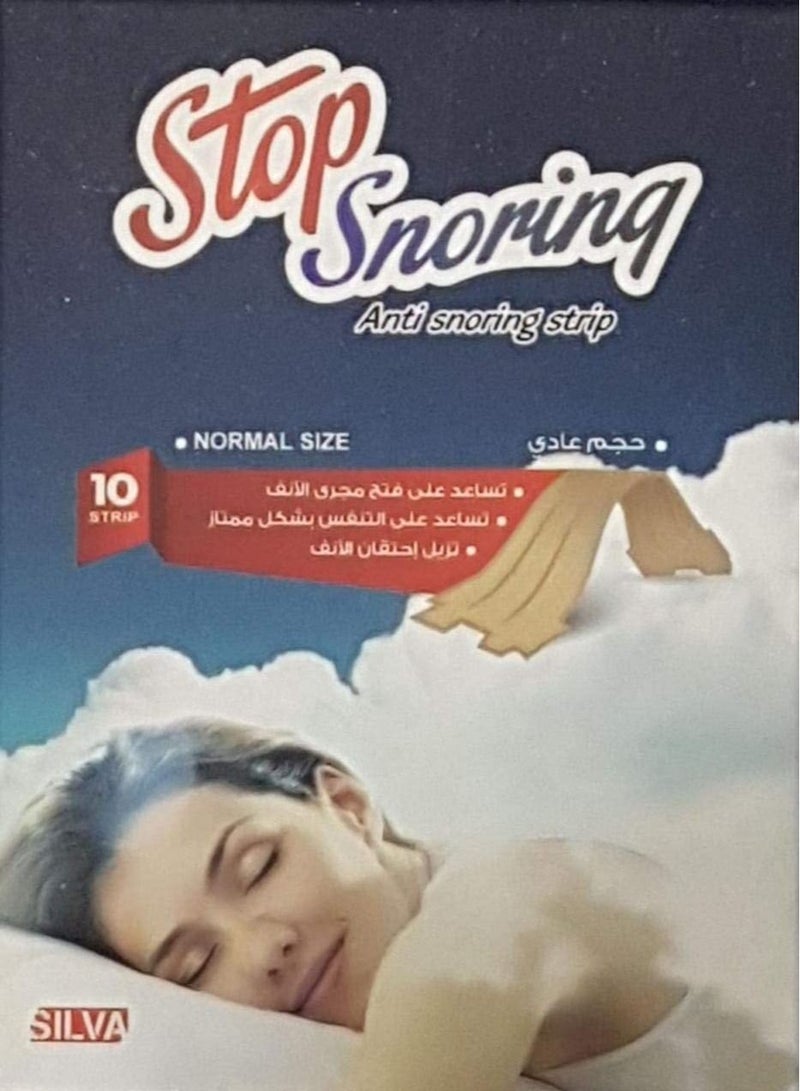 SILVA Stop snoring nasal strips for women - Image 1