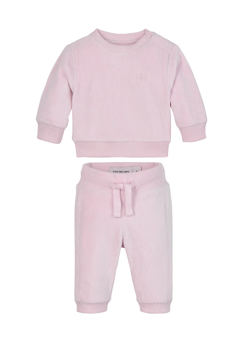 Calvin Klein Jeans Infant Logo T-Shirt And Pants Sets