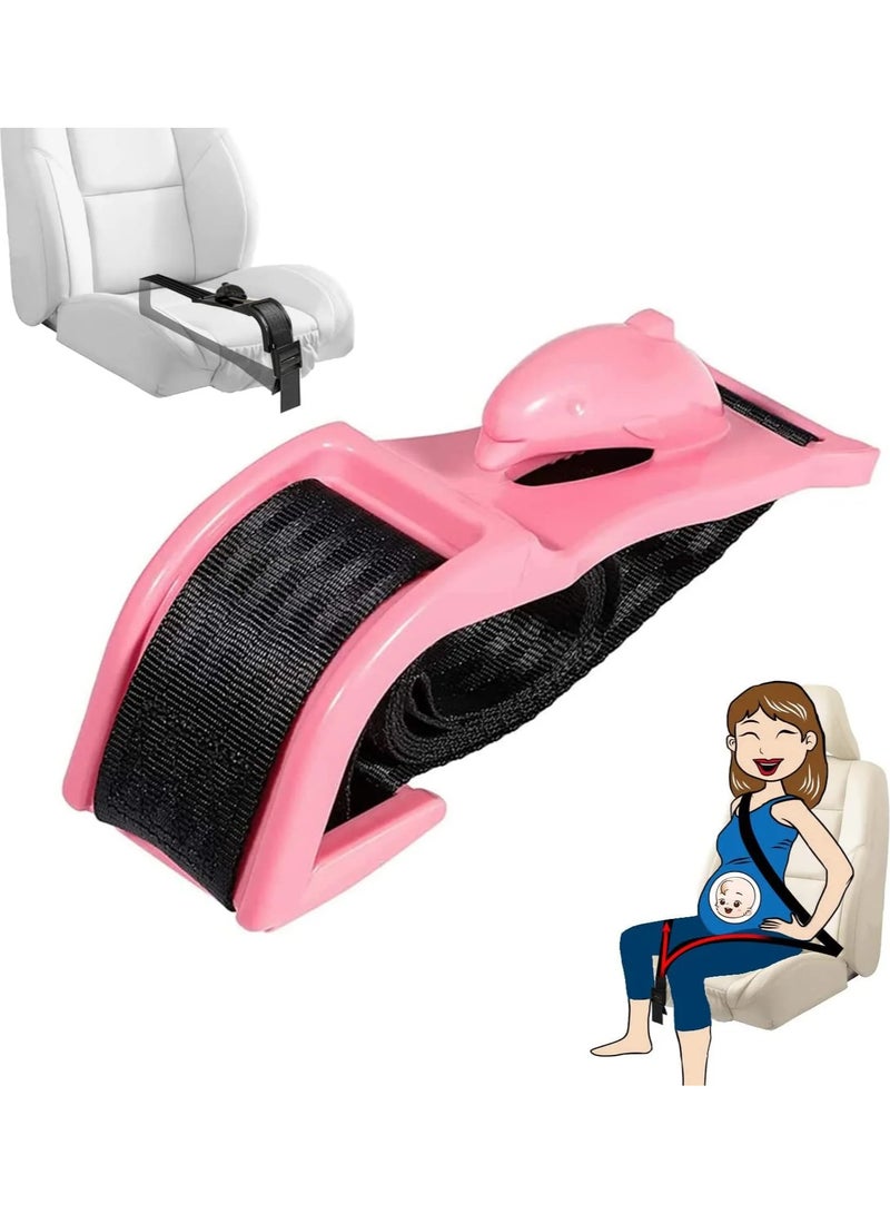 AROAQ Seat Belt Adjuster, Car Seat Safety Belly Support Belt For Pregnant Woman, Maternity Moms Car Comfort And Safety Driving Belt, Convenient Baby Protector Seat Belt Adjuster Extender - Image 1