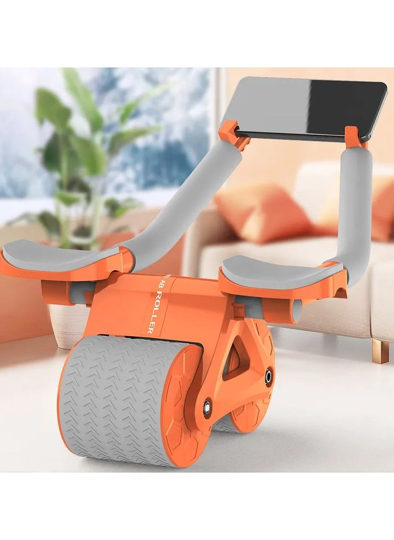 HEXABEX - Automatic Rebound Abdominal Wheel with Elbow Support Home Fitness Abdominal Roller - Image 1
