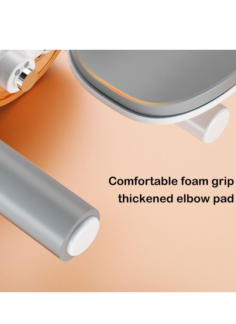 HEXABEX - Automatic Rebound Abdominal Wheel with Elbow Support Home Fitness Abdominal Roller - Image 1