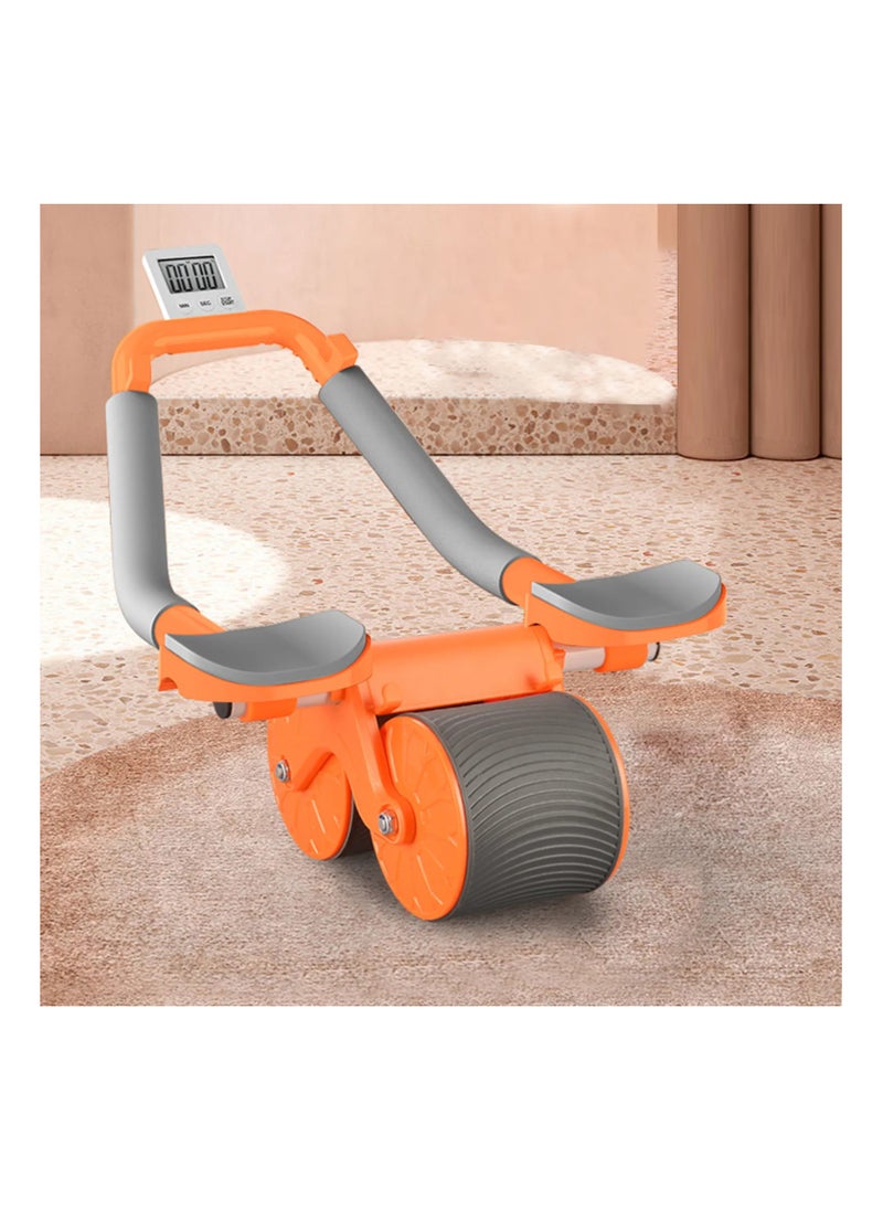 HEXABEX - Automatic Rebound Abdominal Wheel with Elbow Support Home Fitness Abdominal Roller - Image 1