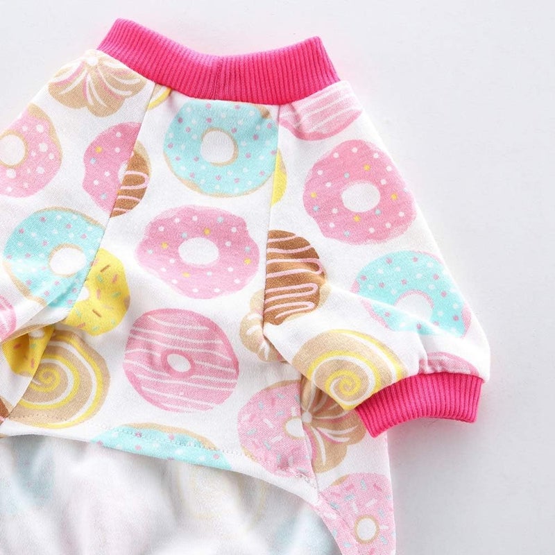 woobles Dog Clothes Dogs Cats Apparel Soft Dog Pajamas Cotton Puppy Rompers Pet Jumpsuits Cozy Bodysuits for Small Dogs and Cats - Image 5