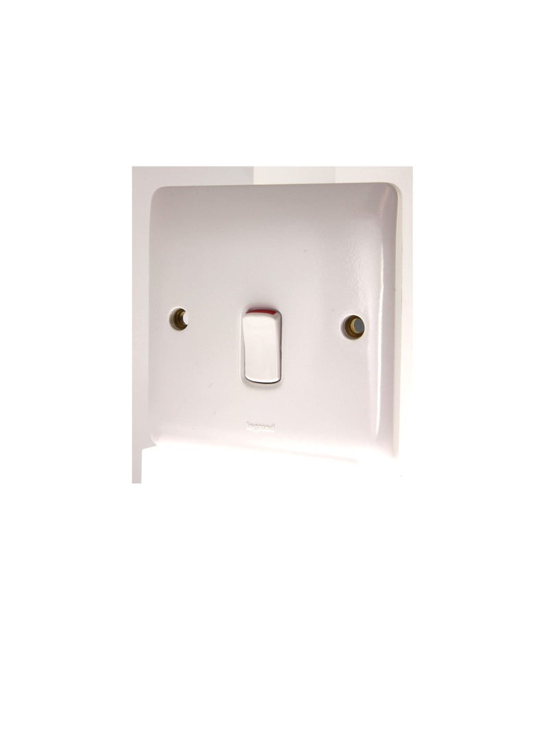 Legrand Legrand Synergy White 2 Pole Plate Switch With Power Indicator 20A 250V - 730012  - Image 2