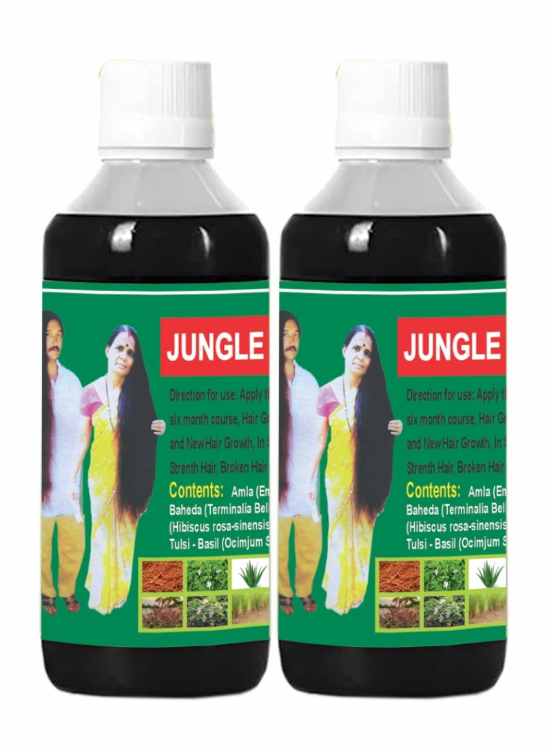 Adivasi Neelambari - Ayurvedic Adivasi Hair Oil – Natural Herbal Formula, 500ml Pack Of 2 - Image 1