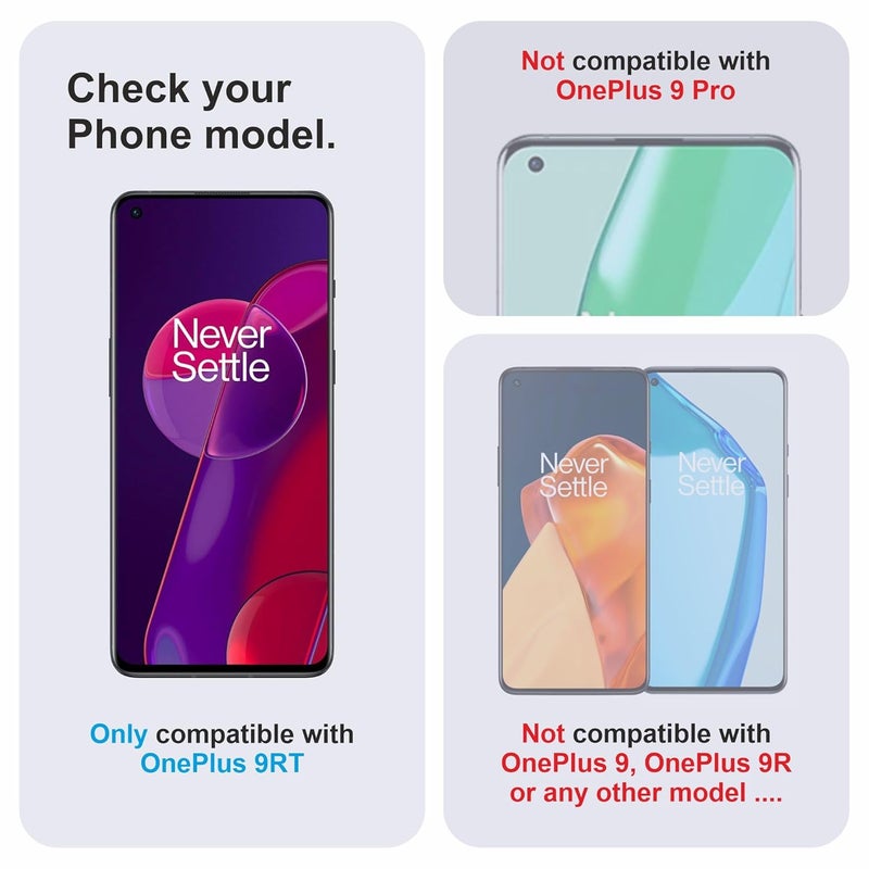 Skyddshield Military-Grade Gorilla Tempered Glass For Oneplus 9Rt (6.62 Inch) With Installation Kit | Edge to Edge Coverage | Black - Image 2
