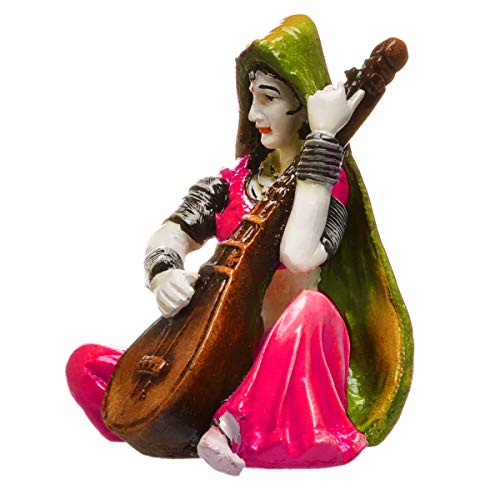 KARIGAARI - Ideas Hand Crafted Rajasthani Traditional Showpiece Women Figurine Idol for Home Decoration - Image 5