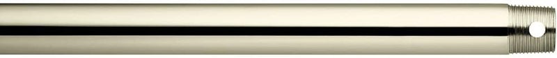 Kichler 360003PN Accessory Fan Down Rod 36-Inch, Polished Nickel - Image 3