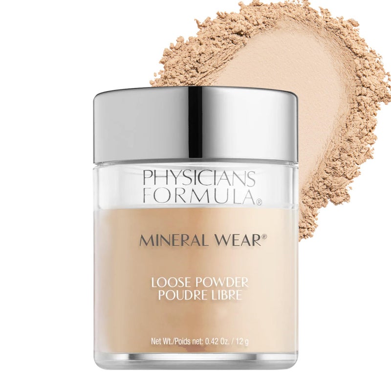 Physicians Formula Mineral Wear Talc-Free Loose Powder Translucent Light, Dermatologist Tested, Clinically Tested - Image 1