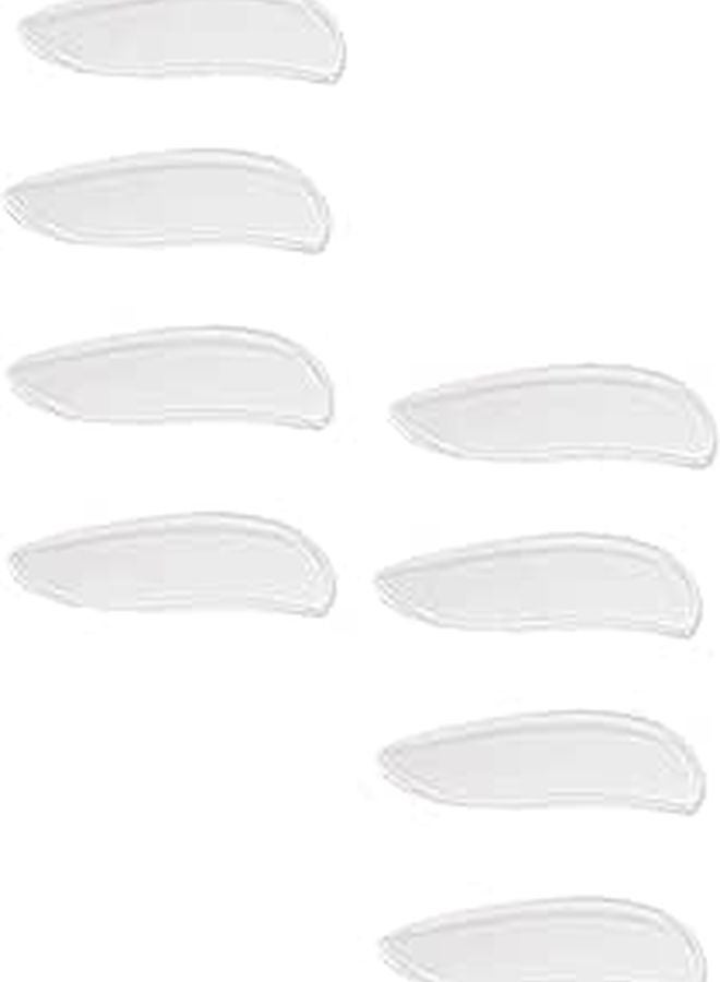 Orthotic Shoe Inserts 4 Pairs Small Size Flat Feet Correcting Half Heel Insoles - Image 1