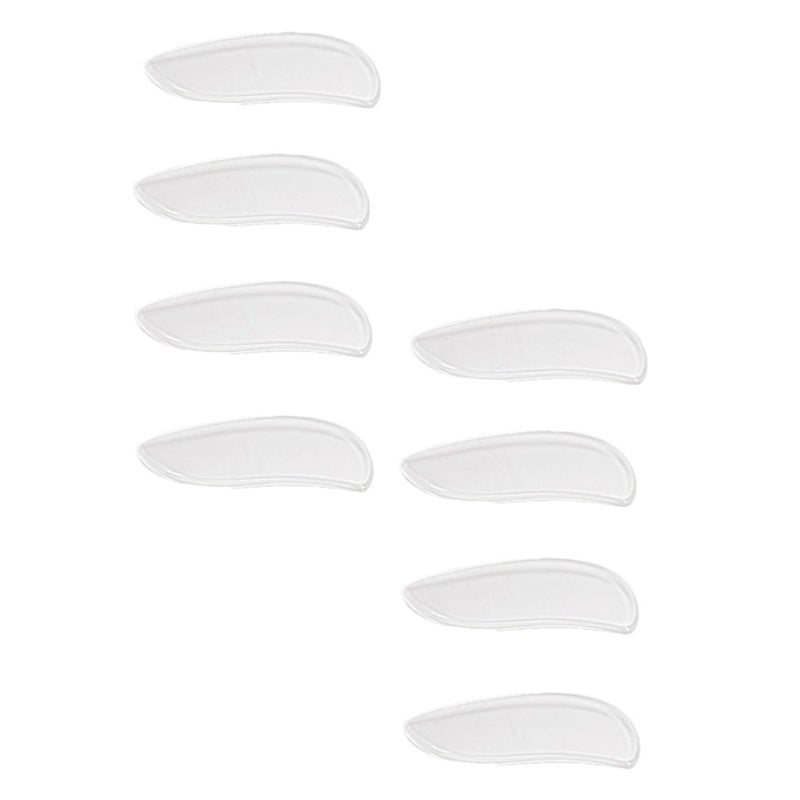 Orthotic Shoe Inserts 4 Pairs Small Size Flat Feet Correcting Half Heel Insoles - Image 2