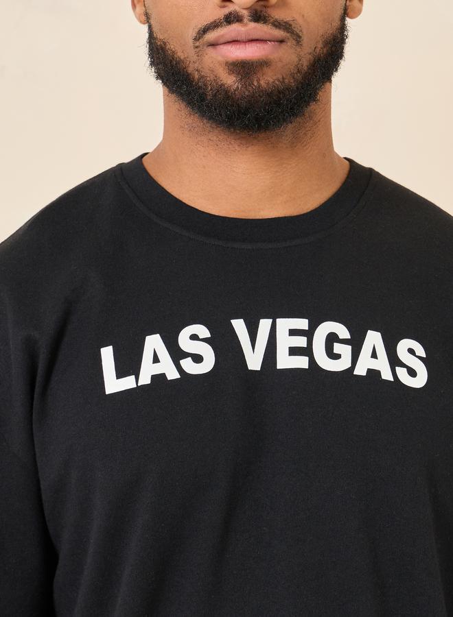 ستايلي طقم تي شيرت كبير مطبوع وبنطلون رياضي عادي - Image 4