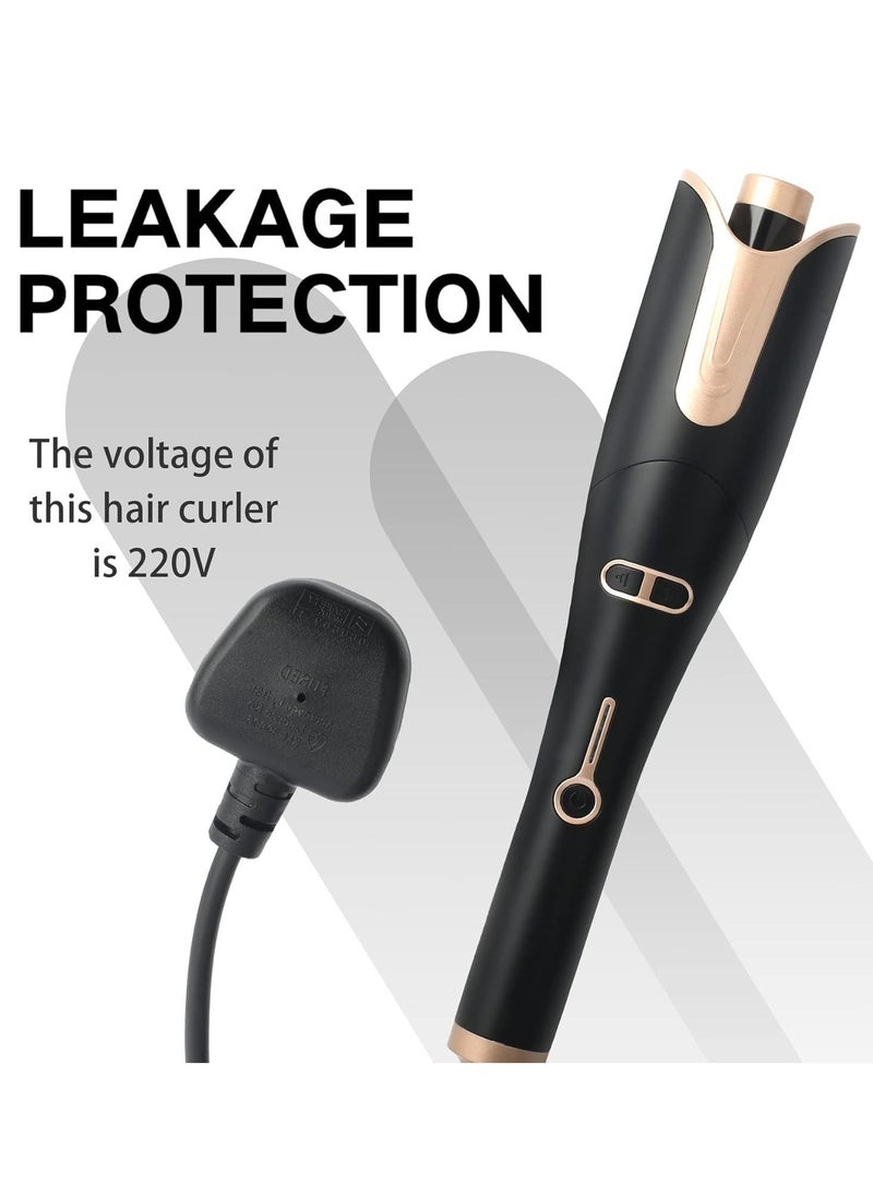 JAJEEK Automatic Ceramic Hair Curler for Curly Hair – 360° Rotation, Multi-Speed Settings, Ceramic Technology for Smooth & Long-Lasting Curls – Professional Curling Iron (DX1354) - Image 5