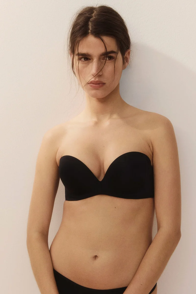 اتش اند ام حمالة صدر سوبر بوش-أب من نسيج مايكروفايبر