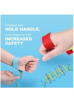 Excefore Toddler Walking Rope, Preschool Walking Rope with Handles Children Safety Walking Rope Preschool Walk in Line Ropes Fits up to 12 Children 2 Teachers for Toddlers Kids Daycare Preschool Walk Guides  - Image 2