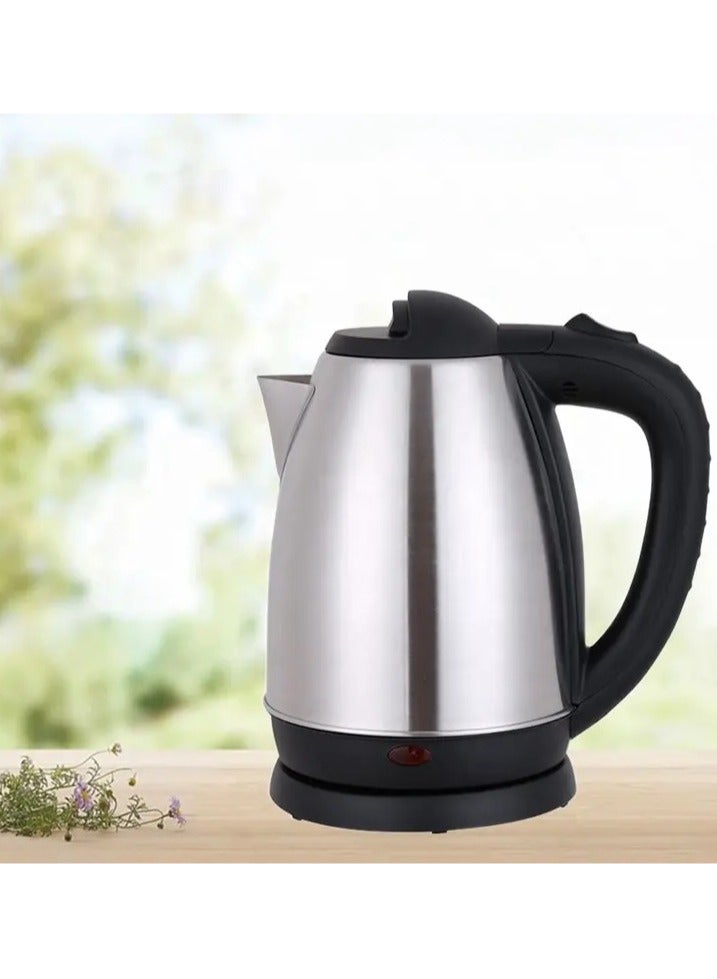 Denx Powerful Body Stainless Steel Electric Kettle 2L Fast Boiling 1500W For Coffee, Tea And Hot Drinks - Image 5