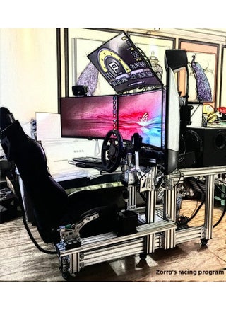 The Fever Level Plan SZ Simulator Plan Z's Imagic Zorro Silver Racing-Product Color:(4th Screen Extension Stand) - pzsku/ZCD4D4ED64943BD779991Z/45/1745047499/b7909675-230f-451a-b6e2-f5038d40a423