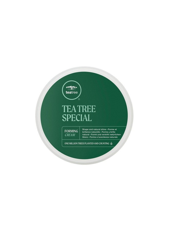 Tea Tree Forming Cream, Flexible Hold, Natural Shine Finish, For All Hair Types, Especially Medium to Coarse, 3 oz - Image 1