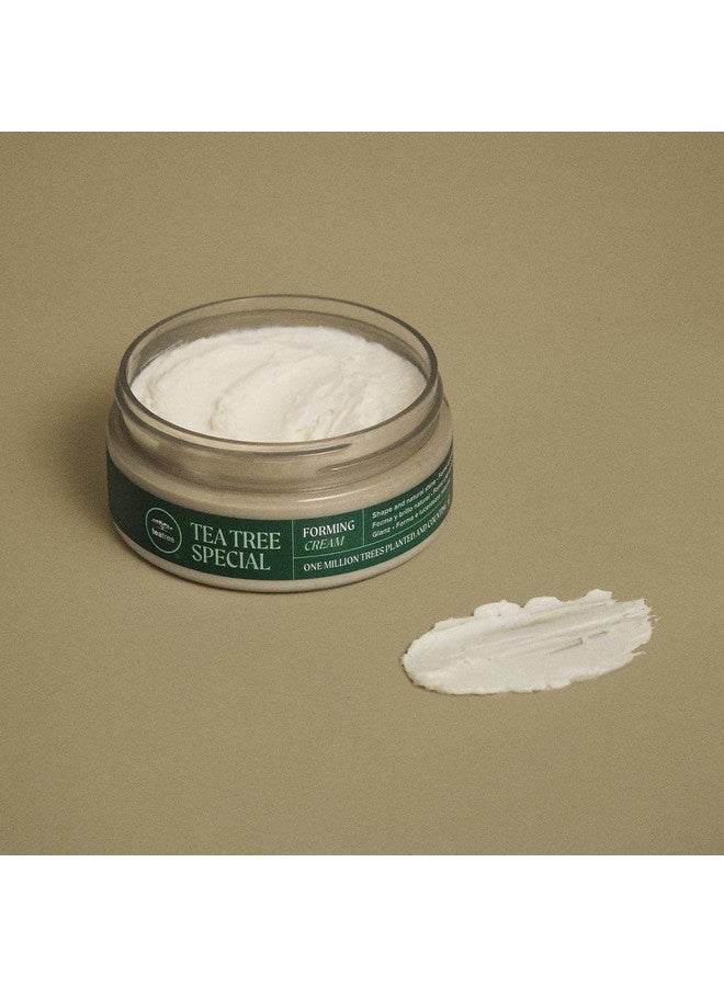 Tea Tree Forming Cream, Flexible Hold, Natural Shine Finish, For All Hair Types, Especially Medium to Coarse, 3 oz - Image 2