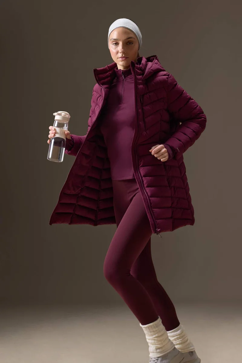 ديفاكتو DeFactoFit Regular Fit Waterproof Hooded Puffer Jacket