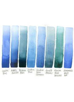 Daniel Smith Daniel Smith Extra Fine Watercolor 15ml Paint Tube, Prussian Blue  - Image 4