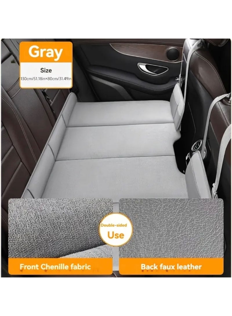 Nakhl Non-Inflatable Car Medattress 130cm x 80cm , Folding Portable Car Back Seat Extender, Car Travel Camping Mattress for Sleeping, for Car/SUV/Truck - Image 2