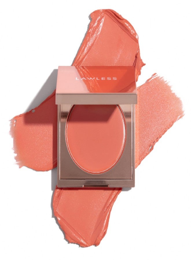 LAWLESS Pinch My Cheeks Soft-Blur Cream Blush - Starburst - Premium Weightless, Creamy Blush - Buildable Color for Lips and Cheeks - 0.18 oz - Image 1