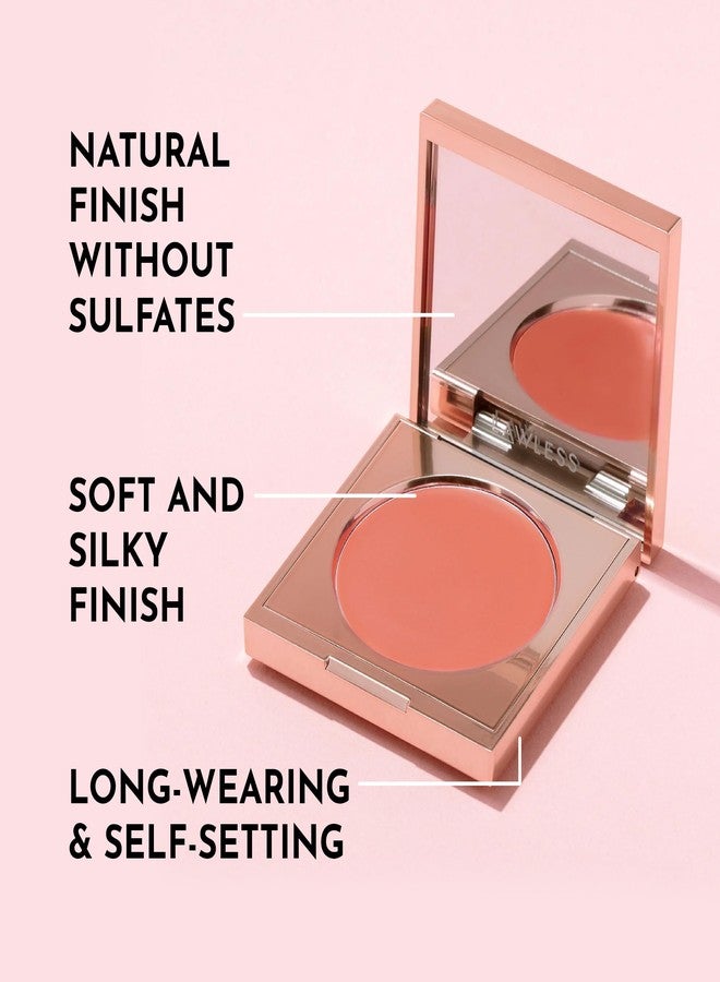 LAWLESS Pinch My Cheeks Soft-Blur Cream Blush - Starburst - Premium Weightless, Creamy Blush - Buildable Color for Lips and Cheeks - 0.18 oz - Image 3