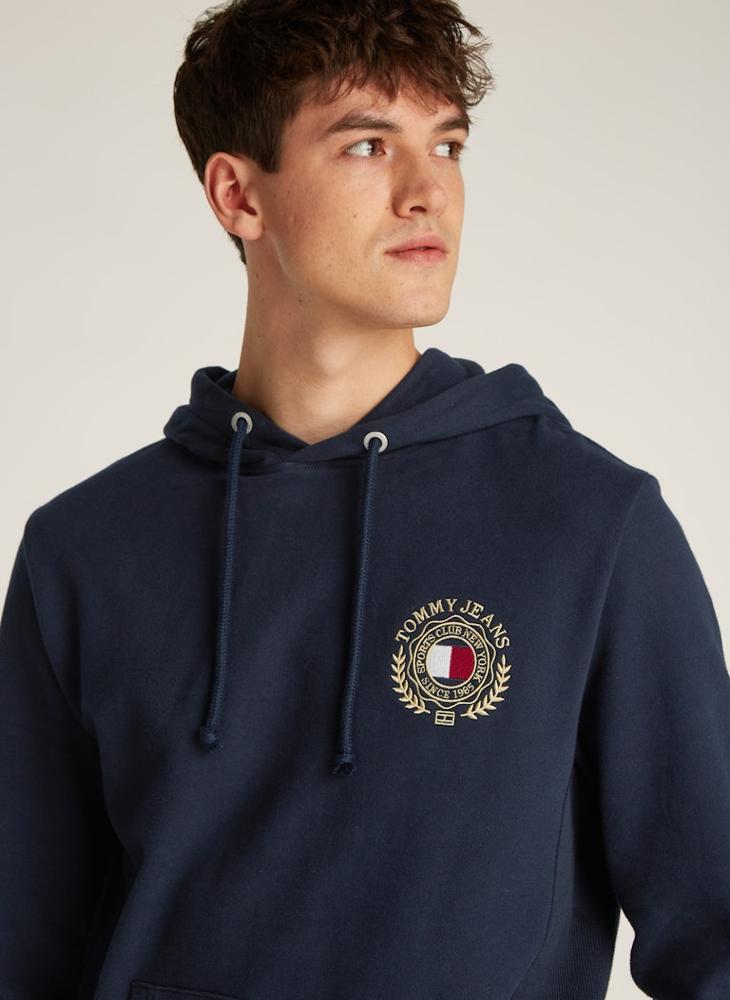 TOMMY JEANS Graphic Logo  Pull Over Hoodie  - Image 3