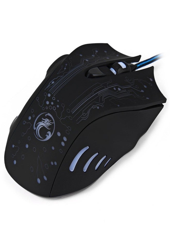 Estone X9 2400DPI LED Optical 6D USB Wired Gaming Mouse - Image 2