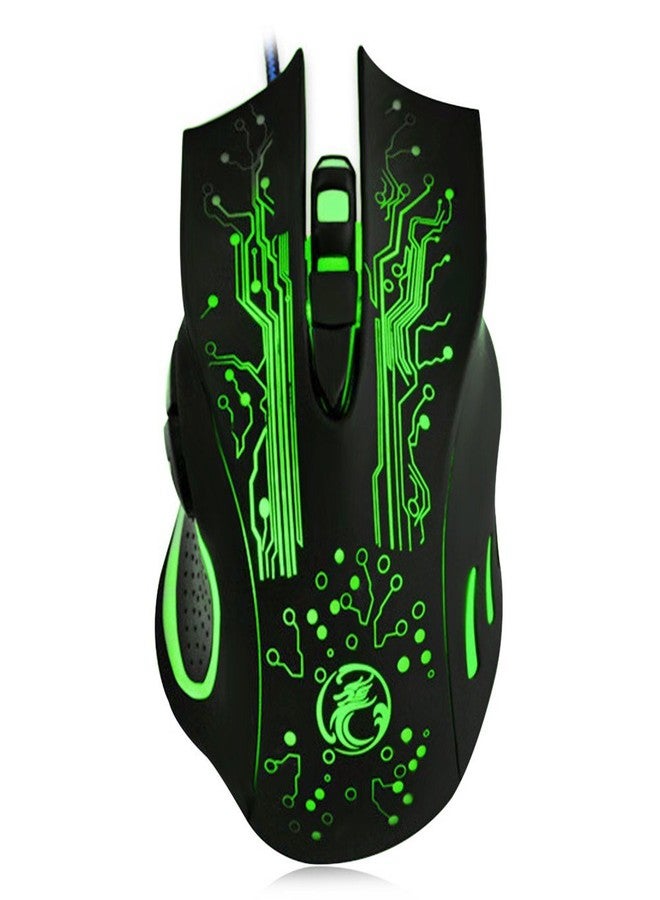 Estone X9 2400DPI LED Optical 6D USB Wired Gaming Mouse - Image 1