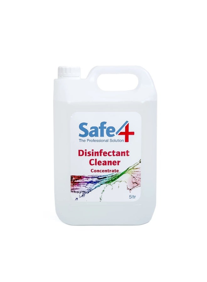 Safe4 Concentrated Disinfectant Cleaner, Odourless, 5 L