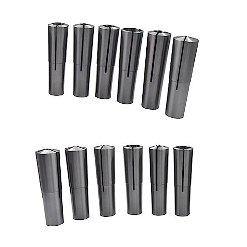 findmall 3MT MT Collet 12 Pcs Set 1/8" - 3/4" With 3/16 1/4 3/8 1/2 5/8 Chuck Fit for Bridgeport - Image 1