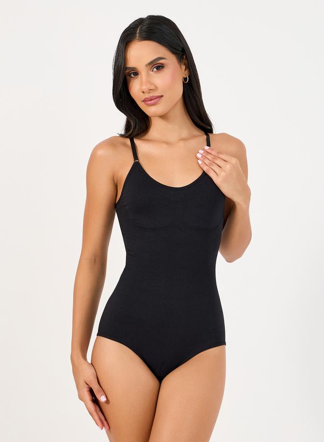 Styli Strappy Full Body Shaper with Hook & Eye Closure  - Image 1