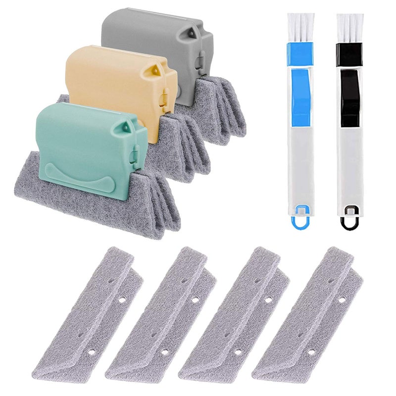 Bestylez Magic Window Track Cleaner, Window Groove Cleaning Brush Tools Set - Image 1