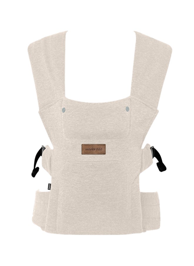neobreez ZAVII 2-in-1 Baby Carrier for Newborns To Toddler, Head Support, Extra Soft And Ergonomic, Detachable Privacy Hood And Saliva Cotton Bib, Lightweight Easily Adjustable Hip Infant Carrier, 7-26lbs, 3-12kg  - Image 1