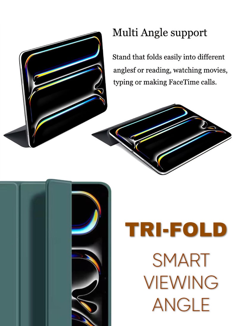 Blueberry Smart Case For iPad Pro 11 Inch Case 2024 with Pencil Holder - Image 2