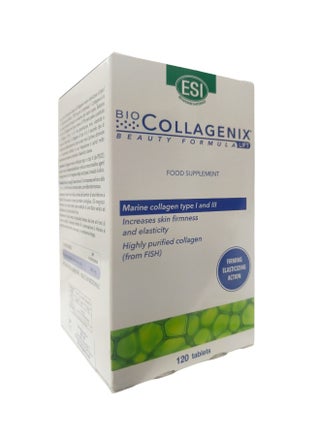 Bio Collagenix Food Supplement - Marine Collagen Type 1 and 3 for Skin Firmness and Elasticity - 120 Tablets - pzsku/ZCD4E16240E2002A07D56Z/45/_/1729864180/f4ff9833-99e7-4e6e-8995-d0e99bb00dd0