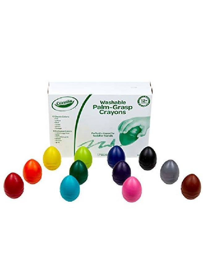 Toddler Crayons In Egg S Gift For Toddlers12 Count