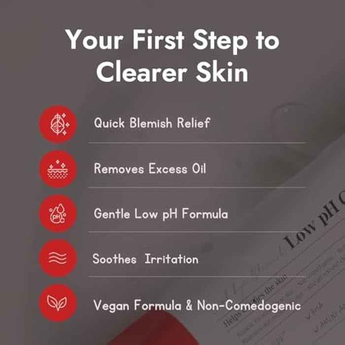 MIZON Good Bye Blemish Low pH Cleanser, Cleanser for troubled skin, Acne Treatment, Breakout Treatment, Korean Skincare, Acne Spot Treatment, Soothing for sensitive skin(100ml 3.38 fl oz) - Image 3