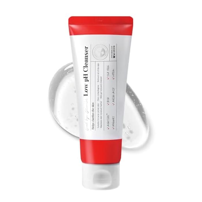 MIZON Good Bye Blemish Low pH Cleanser, Cleanser for troubled skin, Acne Treatment, Breakout Treatment, Korean Skincare, Acne Spot Treatment, Soothing for sensitive skin(100ml 3.38 fl oz) - Image 1