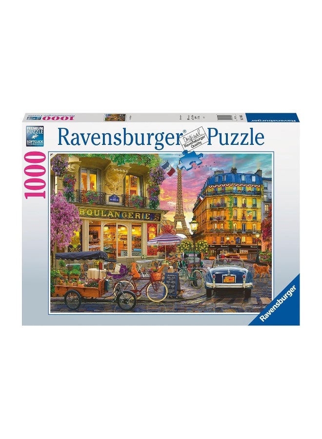 Ravensburger بازل رافينسبيرجر باريس عند الفجر 1000 قطعة - Image 1