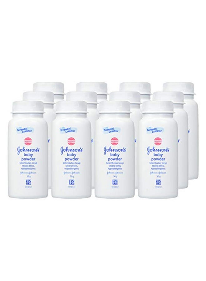 Johnson's 12-Piece Baby Powder Set - Image 1