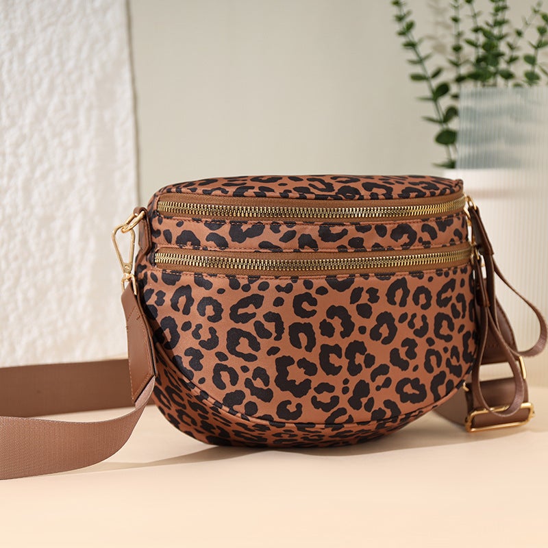 Women's Checkered Crossbody Bag Lightweight Casual Shoulder Bag - Image 2