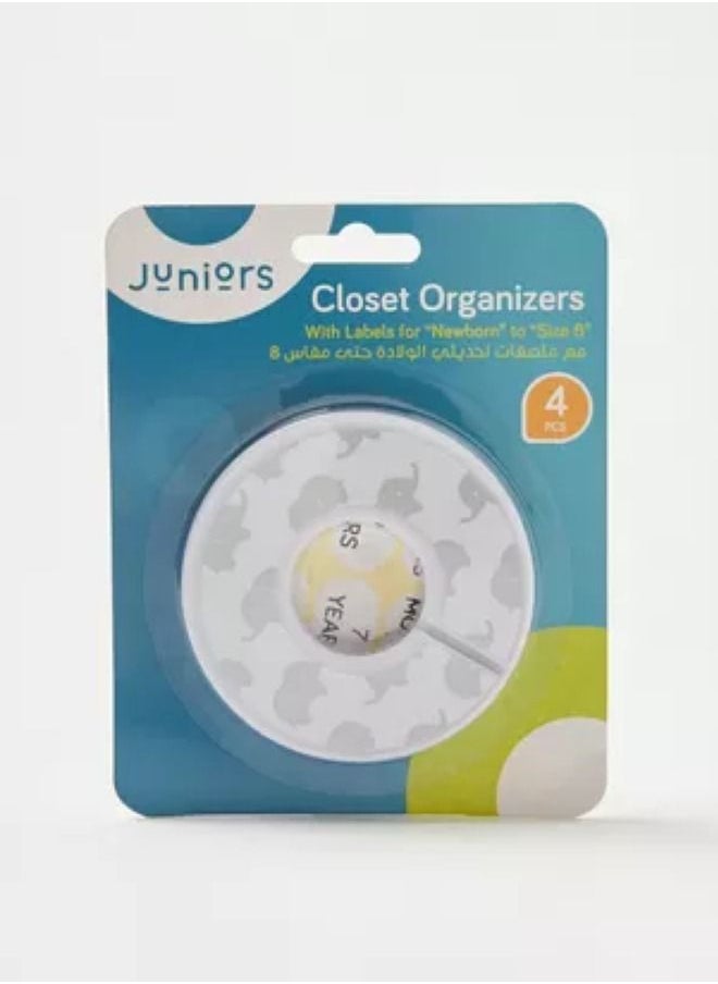 JUNIORS 4 Piece Closet Organizer Set  - Image 1